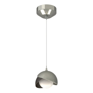 Hubbardton Forge - 161183-SKT-STND-85-14-GG0711 - Brooklyn Double Shade Low Voltage Mini Pendant - Brooklyn - Sterling