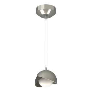 Hubbardton Forge - 161183-SKT-STND-85-20-GG0711 - Brooklyn Double Shade Low Voltage Mini Pendant - Brooklyn - Sterling
