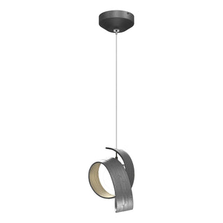 Hubbardton Forge - 161186-SKT-STND-20-GG0711 - Riza Low Voltage Mini Pendant - Riza - Natural Iron