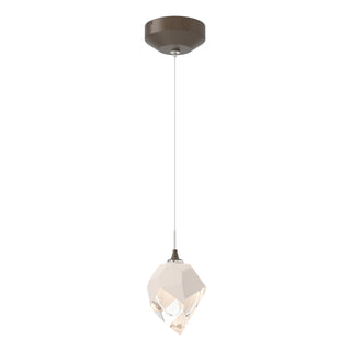 Hubbardton Forge - 161188-SKT-STND-05-WP0754 - Chrysalis 1-Light Small Pendant - Chrysalis - Bronze