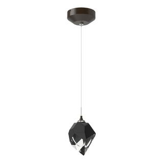 Hubbardton Forge - 161188-SKT-STND-14-BP0754 - Chrysalis 1-Light Small Pendant - Chrysalis - Oil Rubbed Bronze