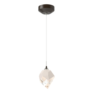 Hubbardton Forge - 161188-SKT-STND-14-WP0754 - Chrysalis 1-Light Small Pendant - Chrysalis - Oil Rubbed Bronze