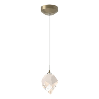 Hubbardton Forge - 161188-SKT-STND-84-WP0754 - Chrysalis 1-Light Small Pendant - Chrysalis - Soft Gold
