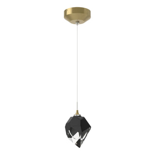 Hubbardton Forge - 161188-SKT-STND-86-BP0754 - Chrysalis 1-Light Small Pendant - Chrysalis - Modern Brass