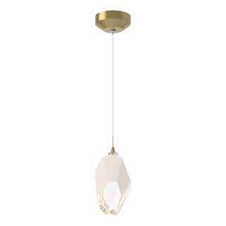 Hubbardton Forge - 161189-SKT-STND-86-WP0755 - Chrysalis 1-Light Large Pendant - Chrysalis - Modern Brass