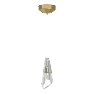 Hubbardton Forge - 161321-SKT-STND-86-CR - Luma Mini Pendant - Luma - Modern Brass
