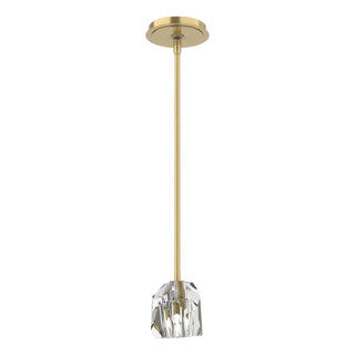 Hubbardton Forge - 181061-SKT-MULT-86-CR - Gatsby 1-Light Mini Pendant - Gatsby - Modern Brass