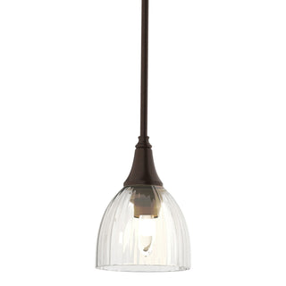 Hubbardton Forge - 182640-SKT-MULT-14-LL0001 - Trumpet Mini Pendant - Trumpet - Oil Rubbed Bronze