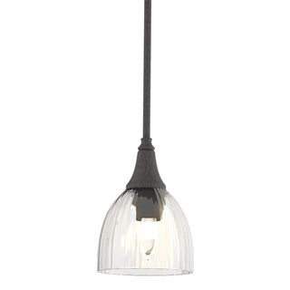 Hubbardton Forge - 182640-SKT-MULT-20-LL0001 - Trumpet Mini Pendant - Trumpet - Natural Iron