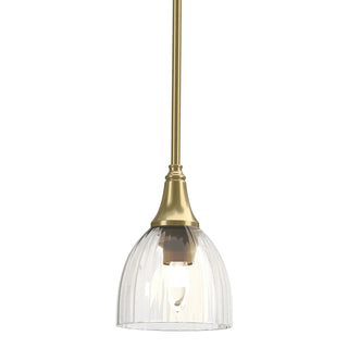 Hubbardton Forge - 182640-SKT-MULT-86-LL0001 - Trumpet Mini Pendant - Trumpet - Modern Brass