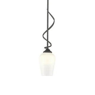 Hubbardton Forge - 183030-SKT-MULT-20-GG0303 - Flora Down Light Mini Pendant - Flora - Natural Iron