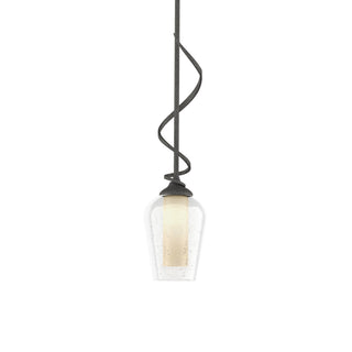 Hubbardton Forge - 183030-SKT-MULT-20-ZS0354 - Flora Down Light Mini Pendant - Flora - Natural Iron