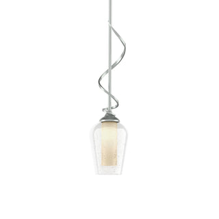 Hubbardton Forge - 183030-SKT-MULT-82-ZS0354 - Flora Down Light Mini Pendant - Flora - Vintage Platinum