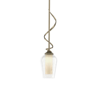 Hubbardton Forge - 183030-SKT-MULT-84-ZS0354 - Flora Down Light Mini Pendant - Flora - Soft Gold