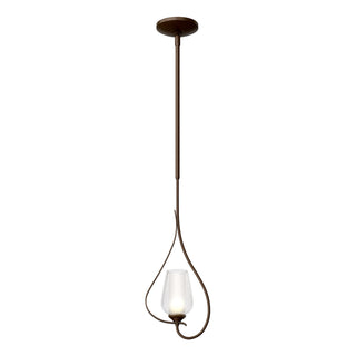 Hubbardton Forge - 183050-SKT-MULT-05-ZS0354 - Flora Up Light Mini Pendant - Flora - Bronze