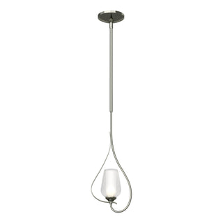 Hubbardton Forge - 183050-SKT-MULT-85-ZS0354 - Flora Up Light Mini Pendant - Flora - Sterling