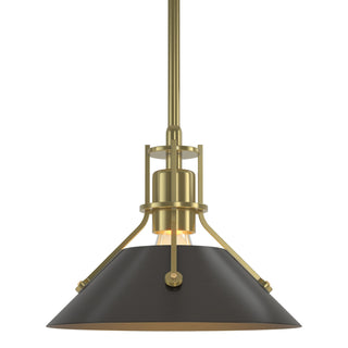 Hubbardton Forge - 184250-SKT-MULT-86-14 - Henry Mini Pendant - Henry - Modern Brass