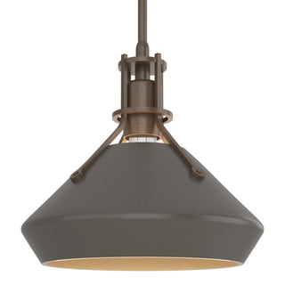Hubbardton Forge - 184251-SKT-MULT-05-07 - Henry with Chamfer Pendant - Henry - Bronze