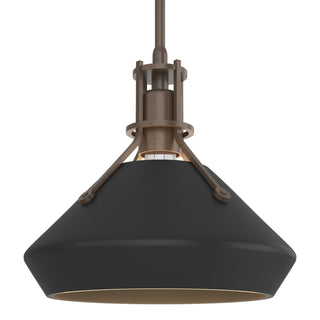 Hubbardton Forge - 184251-SKT-MULT-05-10 - Henry with Chamfer Pendant - Henry - Bronze