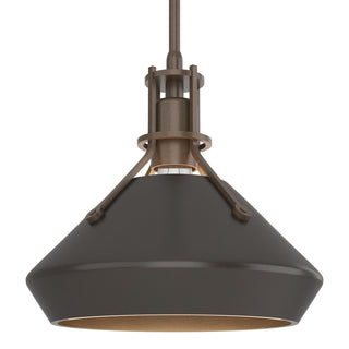 Hubbardton Forge - 184251-SKT-MULT-05-14 - Henry with Chamfer Pendant - Henry - Bronze