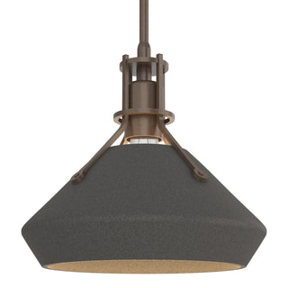 Hubbardton Forge - 184251-SKT-MULT-05-20 - Henry with Chamfer Pendant - Henry - Bronze