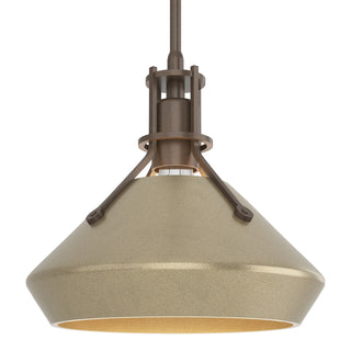 Hubbardton Forge - 184251-SKT-MULT-05-84 - Henry with Chamfer Pendant - Henry - Bronze