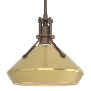 Hubbardton Forge - 184251-SKT-MULT-05-86 - Henry with Chamfer Pendant - Henry - Bronze