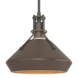 Hubbardton Forge - 184251-SKT-MULT-07-05 - Henry with Chamfer Pendant - Henry - Dark Smoke