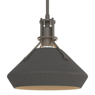 Hubbardton Forge - 184251-SKT-MULT-07-20 - Henry with Chamfer Pendant - Henry - Dark Smoke