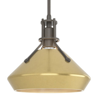 Hubbardton Forge - 184251-SKT-MULT-07-86 - Henry with Chamfer Pendant - Henry - Dark Smoke