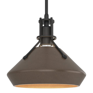 Hubbardton Forge - 184251-SKT-MULT-10-05 - Henry with Chamfer Pendant - Henry - Black