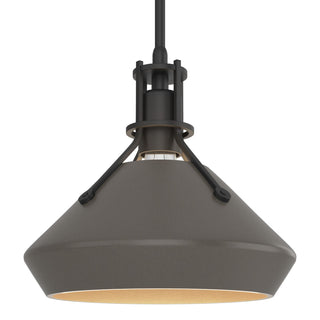 Hubbardton Forge - 184251-SKT-MULT-10-07 - Henry with Chamfer Pendant - Henry - Black