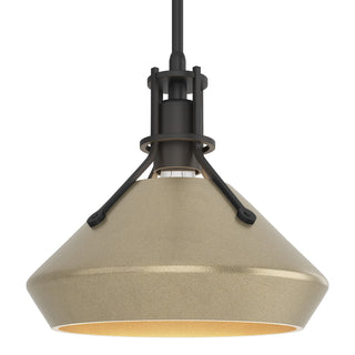 Hubbardton Forge - 184251-SKT-MULT-10-84 - Henry with Chamfer Pendant - Henry - Black