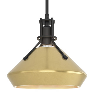 Hubbardton Forge - 184251-SKT-MULT-10-86 - Henry with Chamfer Pendant - Henry - Black