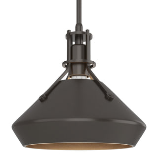 Hubbardton Forge - 184251-SKT-MULT-14-14 - Henry with Chamfer Pendant - Henry - Oil Rubbed Bronze