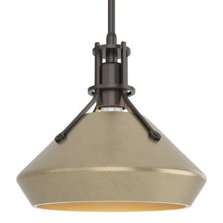Hubbardton Forge - 184251-SKT-MULT-14-84 - Henry with Chamfer Pendant - Henry - Oil Rubbed Bronze