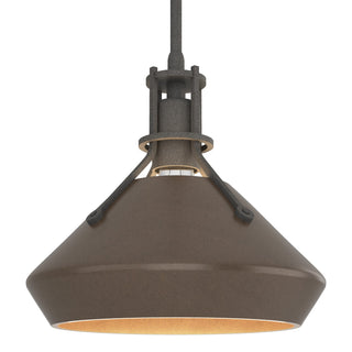 Hubbardton Forge - 184251-SKT-MULT-20-05 - Henry with Chamfer Pendant - Henry - Natural Iron