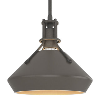Hubbardton Forge - 184251-SKT-MULT-20-07 - Henry with Chamfer Pendant - Henry - Natural Iron