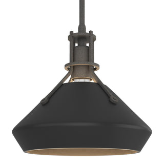 Hubbardton Forge - 184251-SKT-MULT-20-10 - Henry with Chamfer Pendant - Henry - Natural Iron