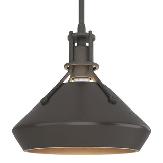 Hubbardton Forge - 184251-SKT-MULT-20-14 - Henry with Chamfer Pendant - Henry - Natural Iron