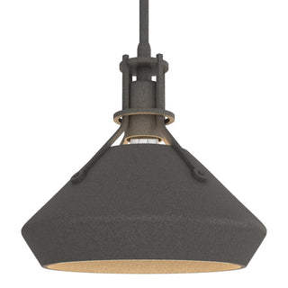 Hubbardton Forge - 184251-SKT-MULT-20-20 - Henry with Chamfer Pendant - Henry - Natural Iron
