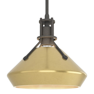 Hubbardton Forge - 184251-SKT-MULT-20-86 - Henry with Chamfer Pendant - Henry - Natural Iron