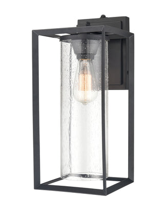 Millennium - 4561-PBK - One Light Outdoor Lantern - Wheatland - Powder Coated Black