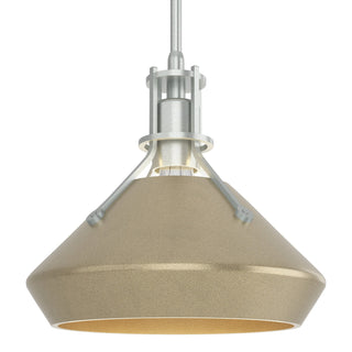 Hubbardton Forge - 184251-SKT-MULT-82-84 - Henry with Chamfer Pendant - Henry - Vintage Platinum