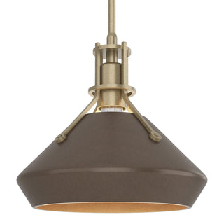 Hubbardton Forge - 184251-SKT-MULT-84-05 - Henry with Chamfer Pendant - Henry - Soft Gold