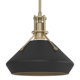 Hubbardton Forge - 184251-SKT-MULT-84-10 - Henry with Chamfer Pendant - Henry - Soft Gold
