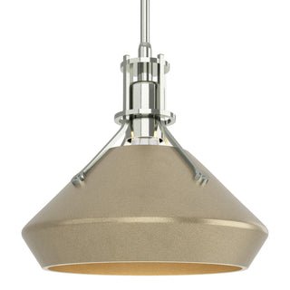 Hubbardton Forge - 184251-SKT-MULT-85-84 - Henry with Chamfer Pendant - Henry - Sterling