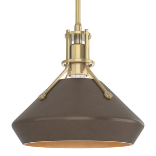 Hubbardton Forge - 184251-SKT-MULT-86-05 - Henry with Chamfer Pendant - Henry - Modern Brass