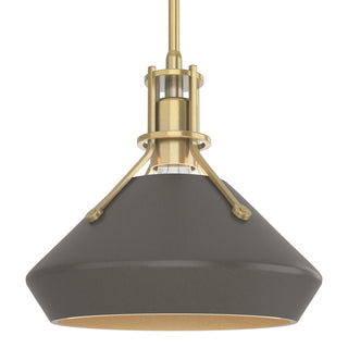 Hubbardton Forge - 184251-SKT-MULT-86-07 - Henry with Chamfer Pendant - Henry - Modern Brass