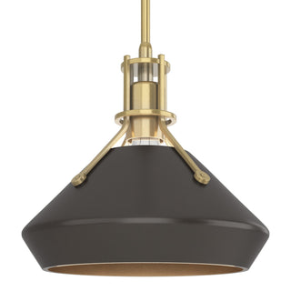 Hubbardton Forge - 184251-SKT-MULT-86-14 - Henry with Chamfer Pendant - Henry - Modern Brass